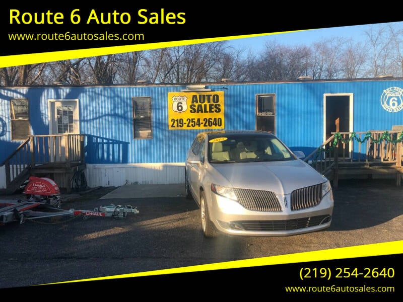 2013 Lincoln MKT for sale at Route 6 Auto Sales in Portage IN
