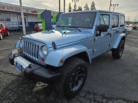 2012 Jeep Wrangler Unlimited for sale at BAYSIDE AUTO SALES in Everett WA