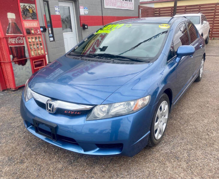 2010 Honda Civic for sale at CASTILLO MOTORS in Weslaco TX