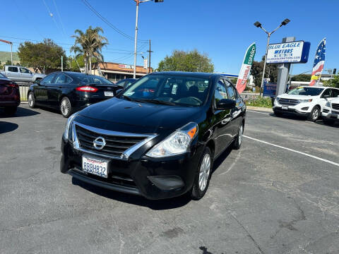 2017 Nissan Versa for sale at Blue Eagle Motors in Fremont CA