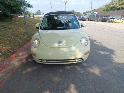 2004 Volkswagen New Beetle Convertible for sale at Star Car in Woodstock GA