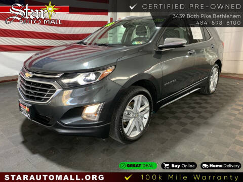 2018 Chevrolet Equinox for sale at STAR AUTO MALL 512 in Bethlehem PA
