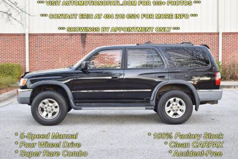 1998 Toyota 4Runner for sale at Automotion Of Atlanta in Conyers GA