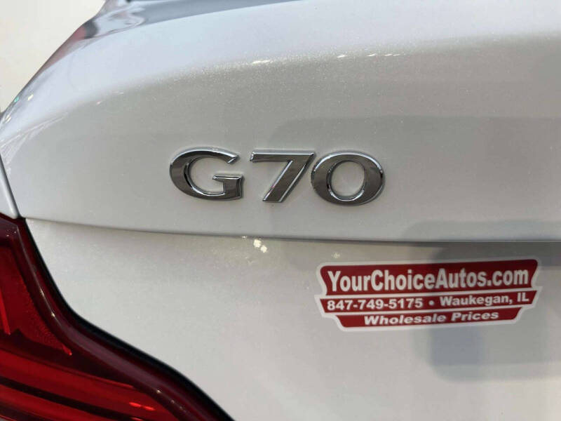 2019 Genesis G70 3.3T Advanced