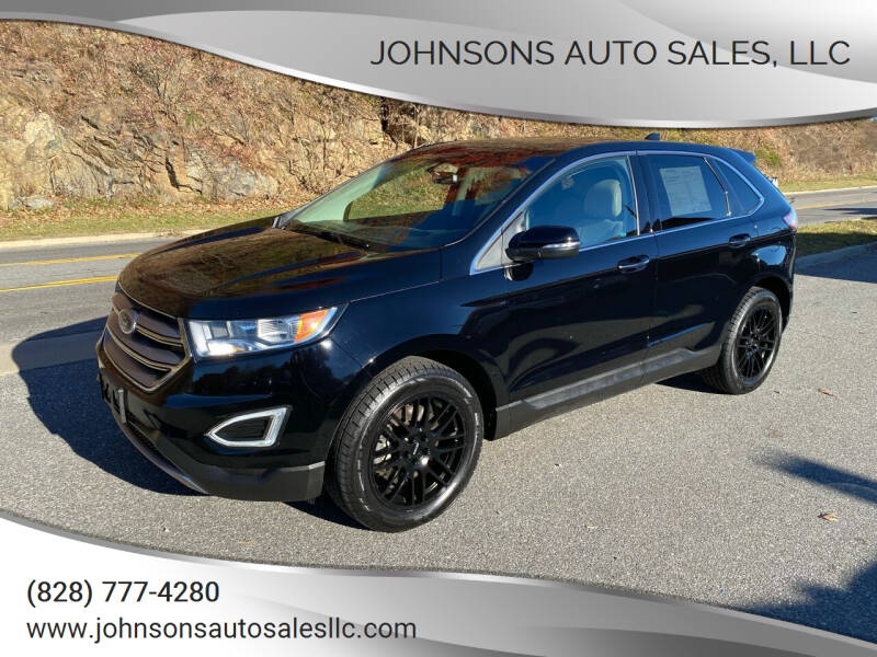 2018 Ford Edge for sale at Johnsons Auto Sales, LLC in Marshall NC