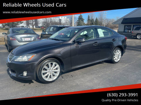 2009 Lexus IS 250 for sale at Reliable Wheels Used Cars in West Chicago IL