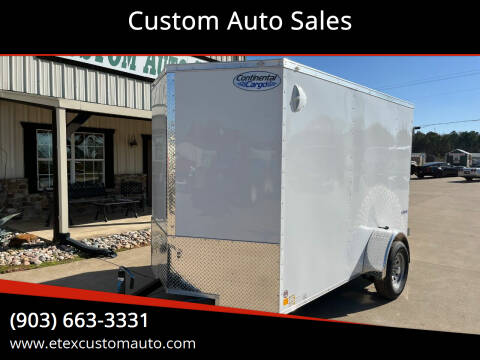 2022 Continental Cargo 6x10 Enclosed Trailer for sale at Custom Auto Sales - TRAILERS in Longview TX