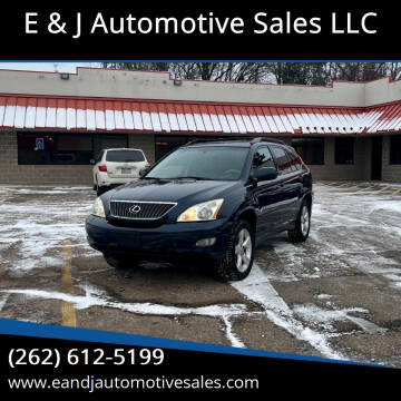 2004 Lexus RX 330 for sale at E & J Automotive Sales LLC in Stevens Point WI