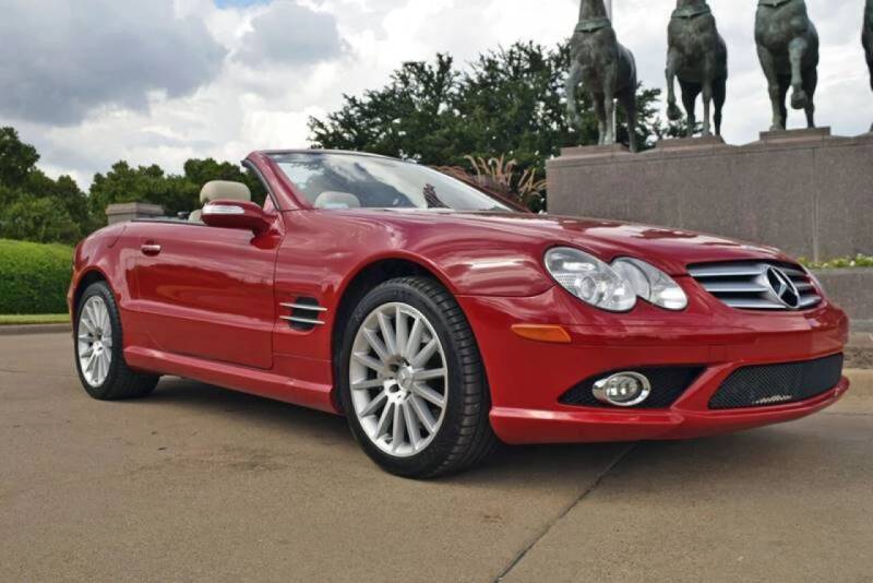2008 Mercedes-Benz SL-Class for sale at European Motor Cars LTD in Fort Worth TX