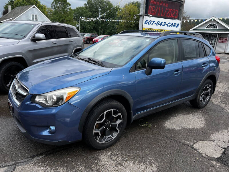 2014 Subaru XV Crosstrek for sale at Warren Auto Sales in Oxford NY