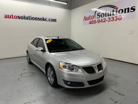 2010 Pontiac G6 for sale at Auto Solutions in Warr Acres OK