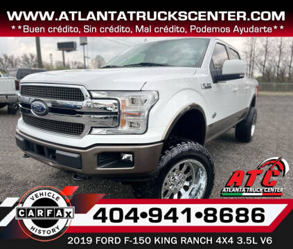 2019 Ford F-150 for sale at ATLANTA TRUCK CENTER LLC in Doraville GA