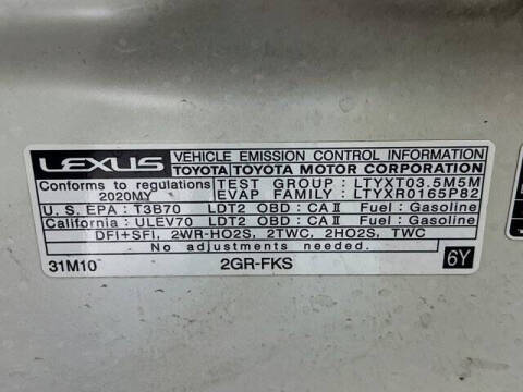 2020 Lexus RX 350L