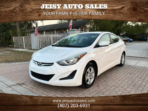 2014 Hyundai Elantra for sale at JEISY AUTO SALES in Orlando FL