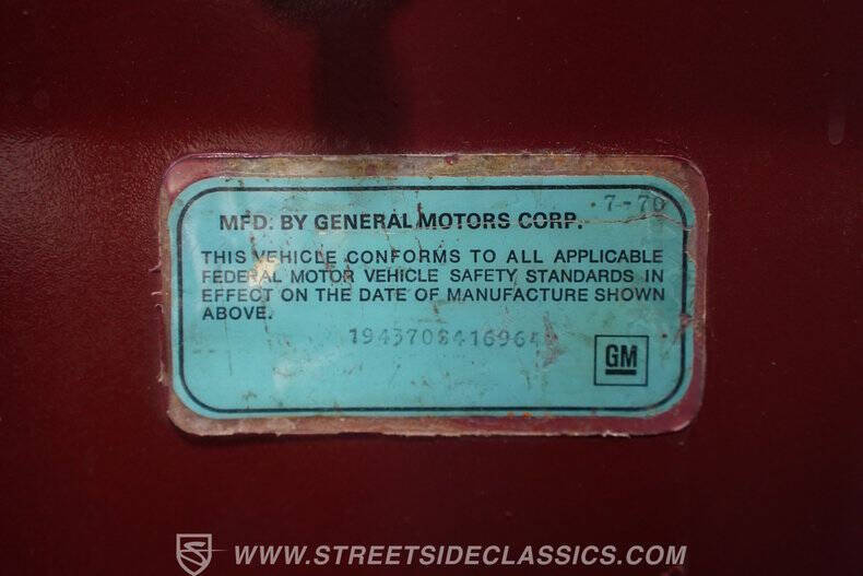 1970 Chevrolet Corvette
