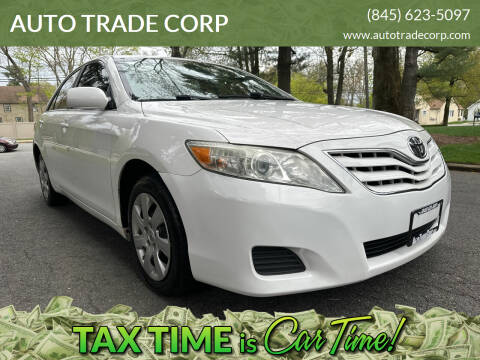 2010 Toyota Camry for sale at AUTO TRADE CORP in Nanuet NY