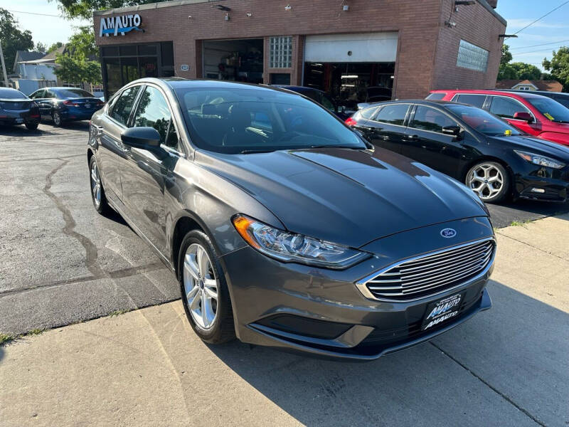 2018 Ford Fusion for sale at AM AUTO SALES LLC in Milwaukee WI