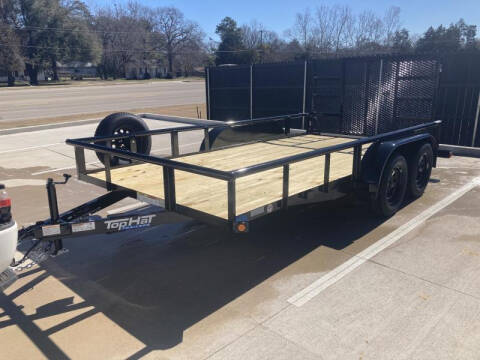 2024 Top Hat Trailers 83 X 14' TA PT HD gate for sale at TX PREMIER TRAILERS LLC - Inventory For Sale in Flint TX