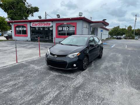 2014 Toyota Corolla for sale at CARSTRADA in Hollywood FL
