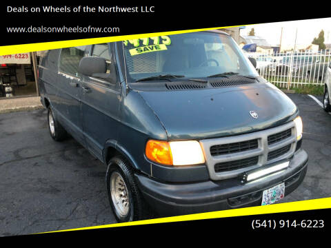 2001 Dodge Ram Van for sale at Deals on Wheels of the Northwest LLC in Springfield OR