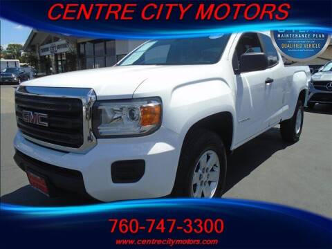 2017 GMC Canyon for sale at Centre City Motors in Escondido CA