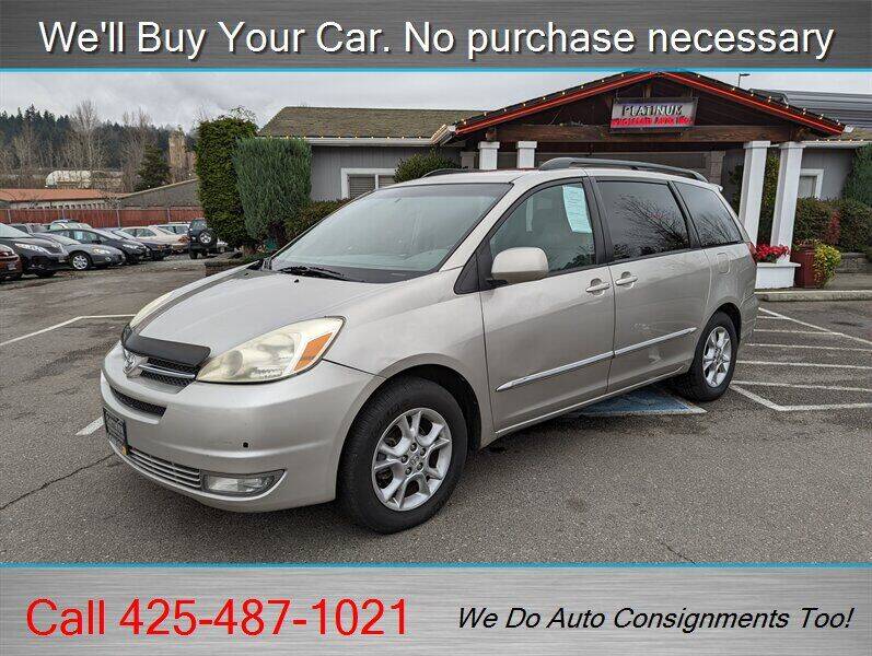 2005 Toyota Sienna for sale at Platinum Autos in Woodinville WA