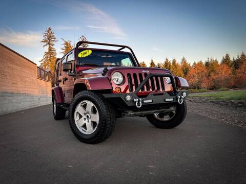 2007 Jeep Wrangler Unlimited for sale at Accolade Auto in Hillsboro OR