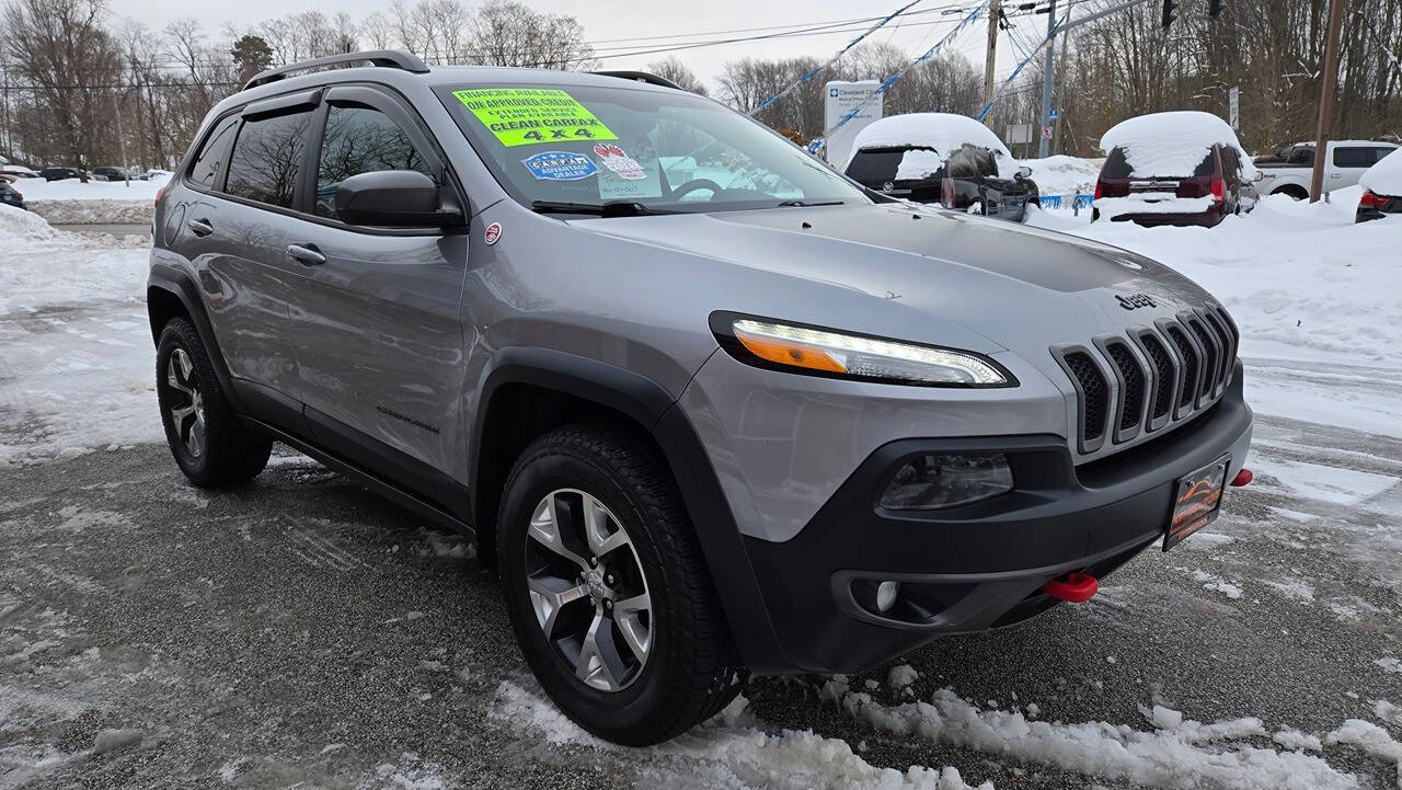 2016 Jeep Cherokee for sale at North Ridge Auto Center LLC in Madison, OH