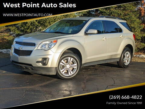 2013 Chevrolet Equinox for sale at West Point Auto Sales in Mattawan MI