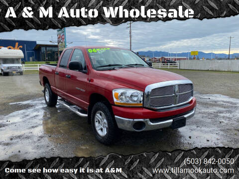 2006 Dodge Ram 1500 for sale at A & M Auto Wholesale in Tillamook OR