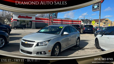 2014 Chevrolet Cruze for sale at DIAMOND AUTO SALES LLC in Milwaukee WI