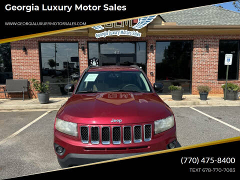 2016 Jeep Compass for sale at Georgia Luxury Motor Sales in Cumming GA