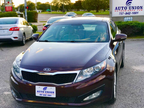 2011 Kia Optima for sale at Auto Union LLC in Virginia Beach VA