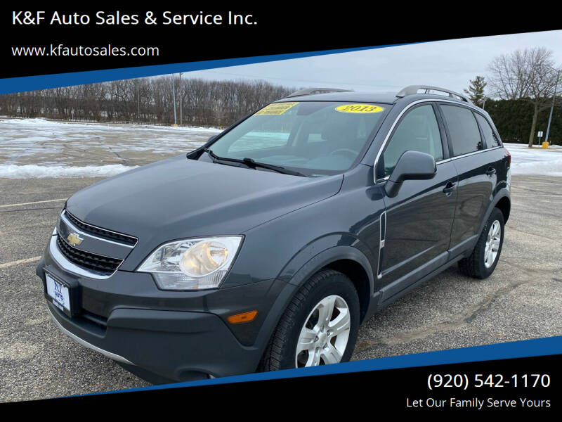 2013 Chevrolet Captiva Sport for sale at K&F Auto Sales & Service Inc. in Fort Atkinson WI
