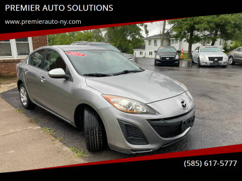 2011 Mazda MAZDA3 for sale at PREMIER AUTO SOLUTIONS in Spencerport NY