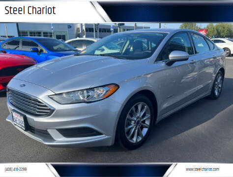 2017 Ford Fusion Hybrid for sale at Steel Chariot in San Jose CA