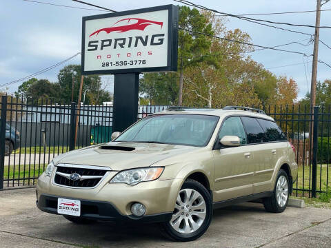 2008 Subaru Outback for sale at Spring Motors in Spring TX