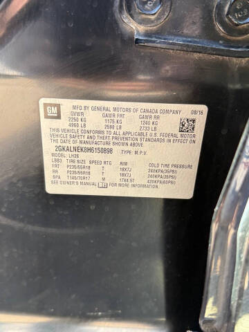 2017 GMC Terrain SLE-2