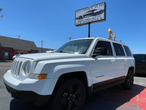 2015 Jeep Patriot for sale at 1st Choice Auto L.L.C in Oklahoma City OK