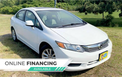 2012 Honda Civic for sale at Tremont Auto Sales in Peabody MA