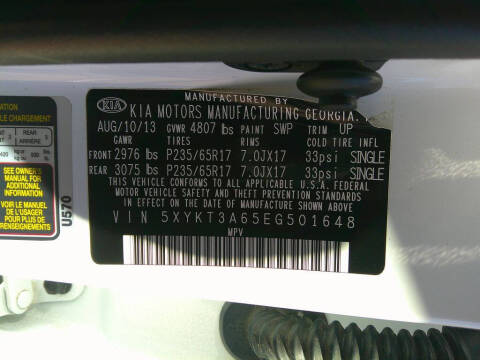 2014 Kia Sorento LX