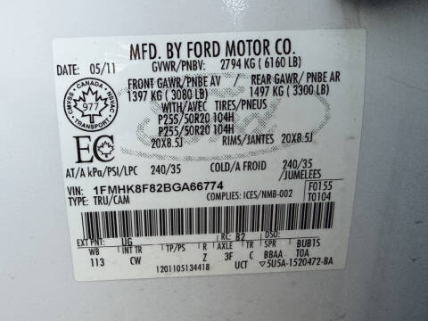 2011 Ford Explorer Limited