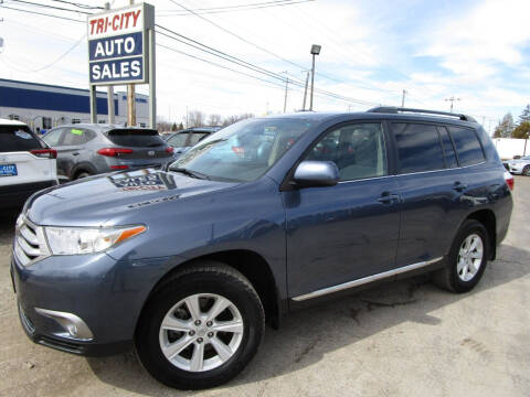 2012 Toyota Highlander for sale at TRI CITY AUTO SALES LLC in Menasha WI