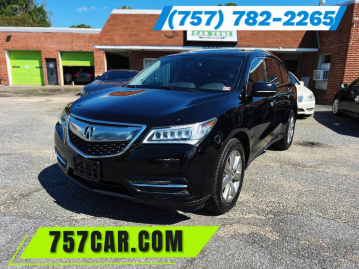 2014 Acura MDX for sale at CarZone & Auto Brokers in Newport News, VA