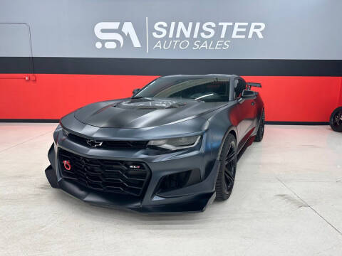 2021 Chevrolet Camaro for sale at SINISTER AUTO SALES in Wixom MI