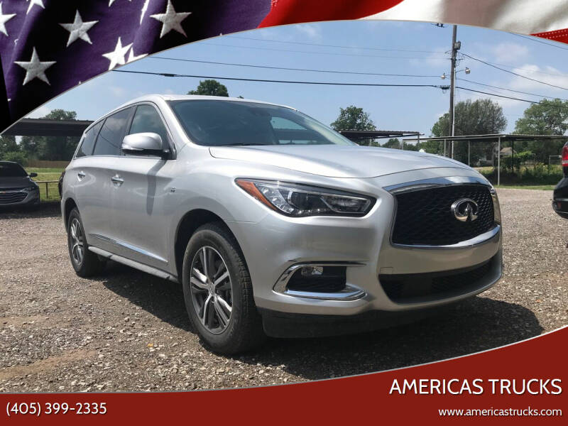 2020 Infiniti QX60 for sale at Americas Trucks in Jones OK