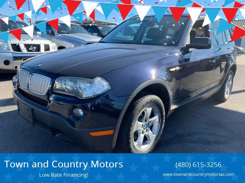 2008 BMW X3 for sale at Town and Country Motors in Mesa AZ