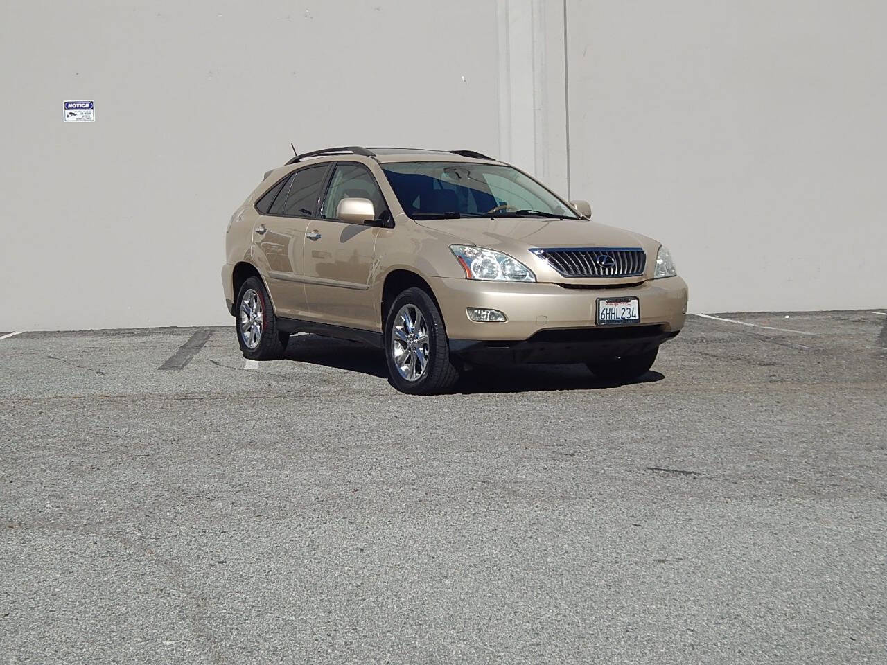 Champagne 2009 Lexus RX 350 Base 4dr SUV 1