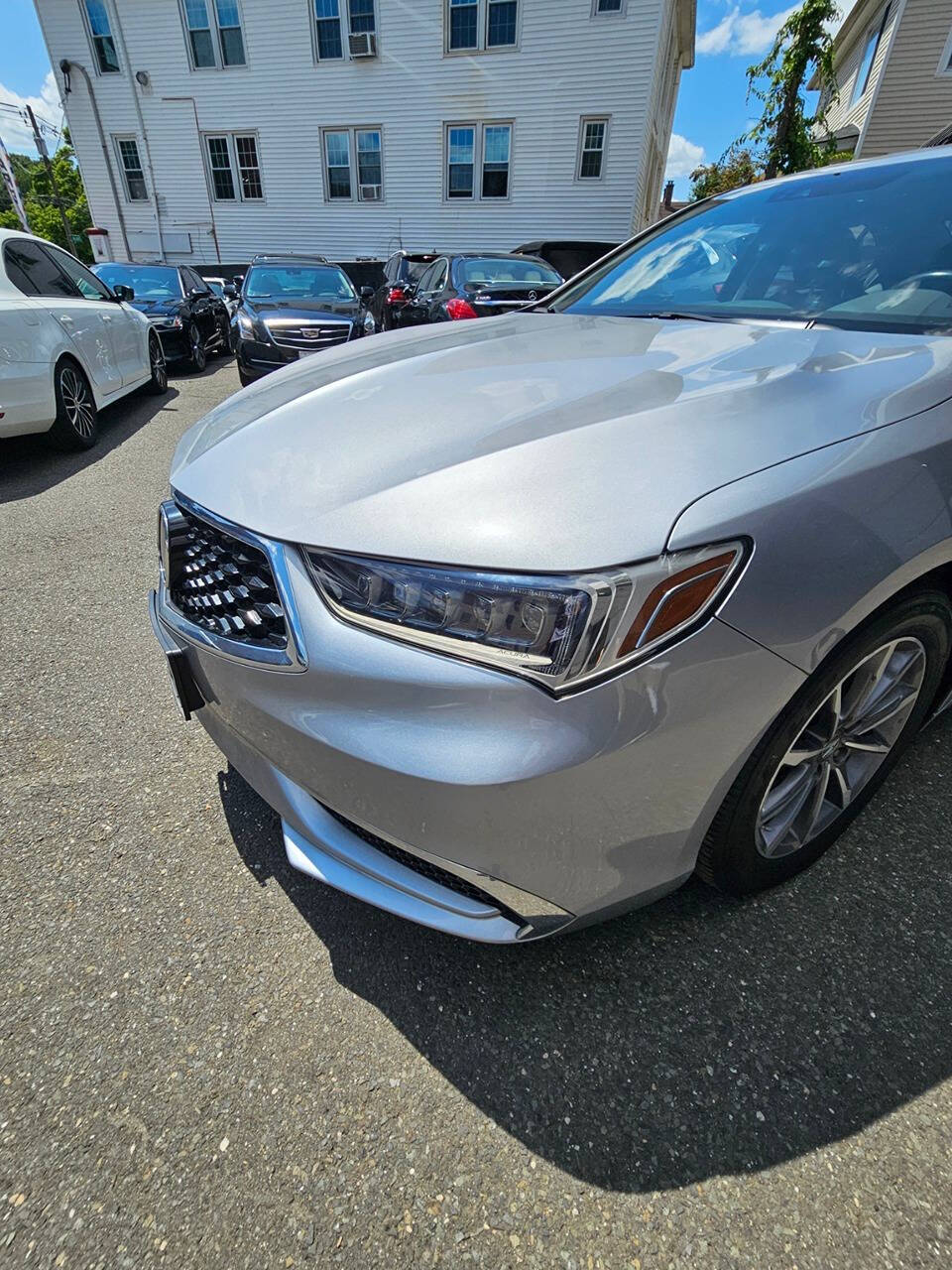 2020 Acura TLX for sale at RENOS AUTO SALES LLC in Waterbury, CT