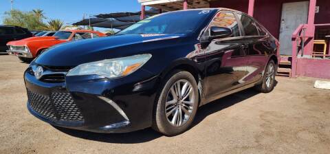 2015 Toyota Camry for sale at Fast Trac Auto Sales in Phoenix AZ